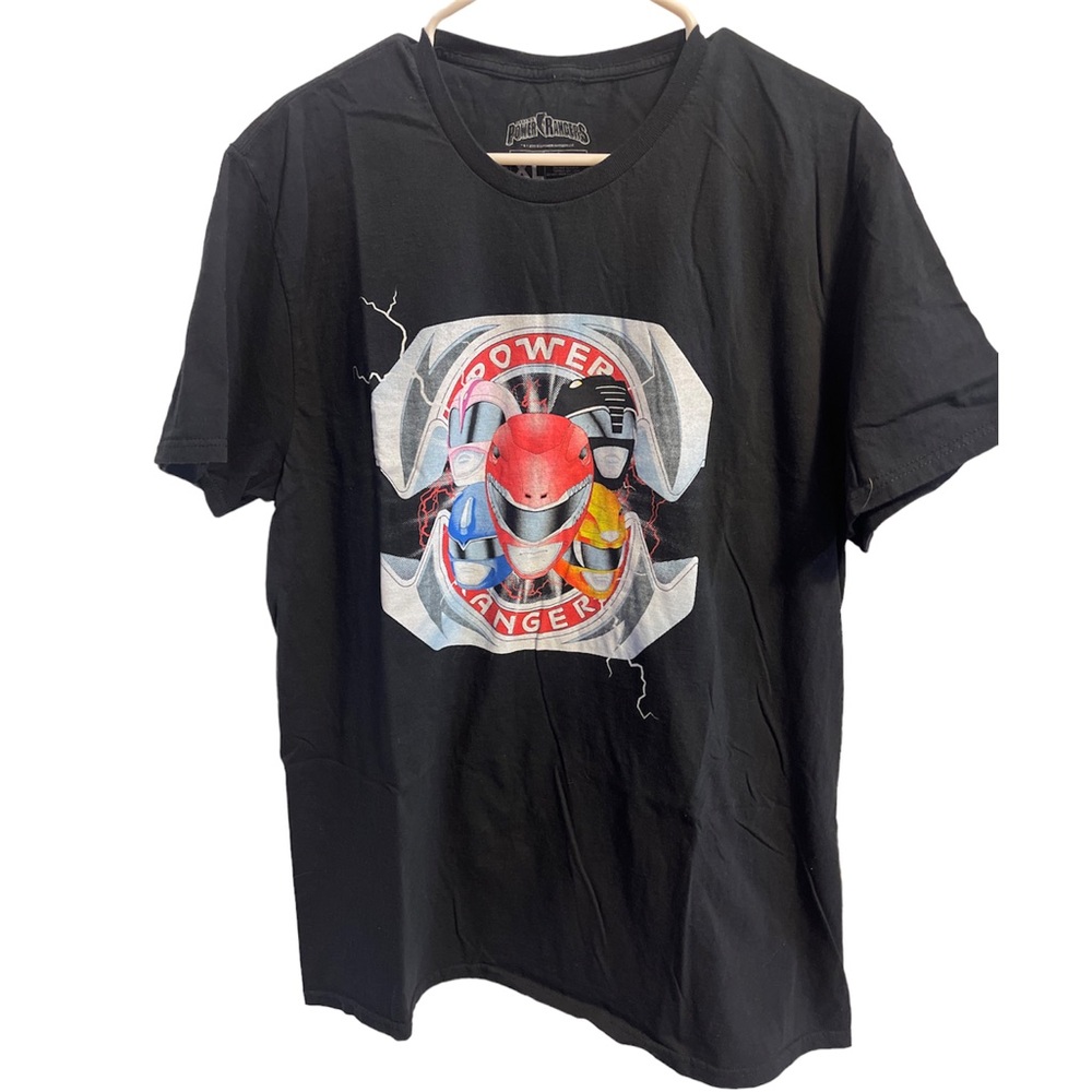 Power Rangers 2018 Black Tee Shirt by 
Lootwear EXCLUSIVE